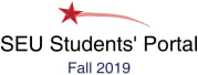SEU STUDENTS' PORTAL (Fall 2019)